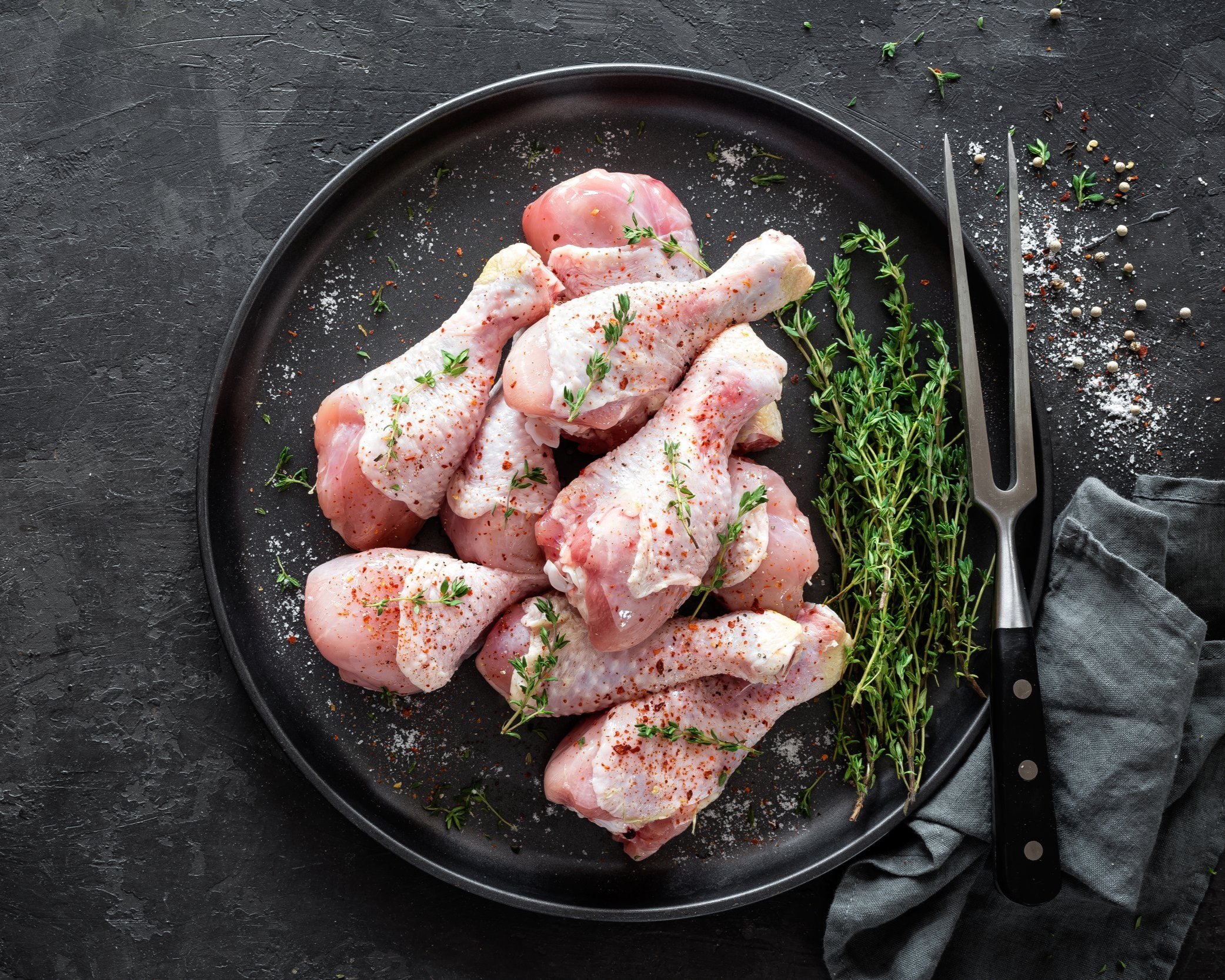 chicken_drumsticks1 Image placeholder indicating a need for a photo, often used in design or content creation to signify missing visual content.